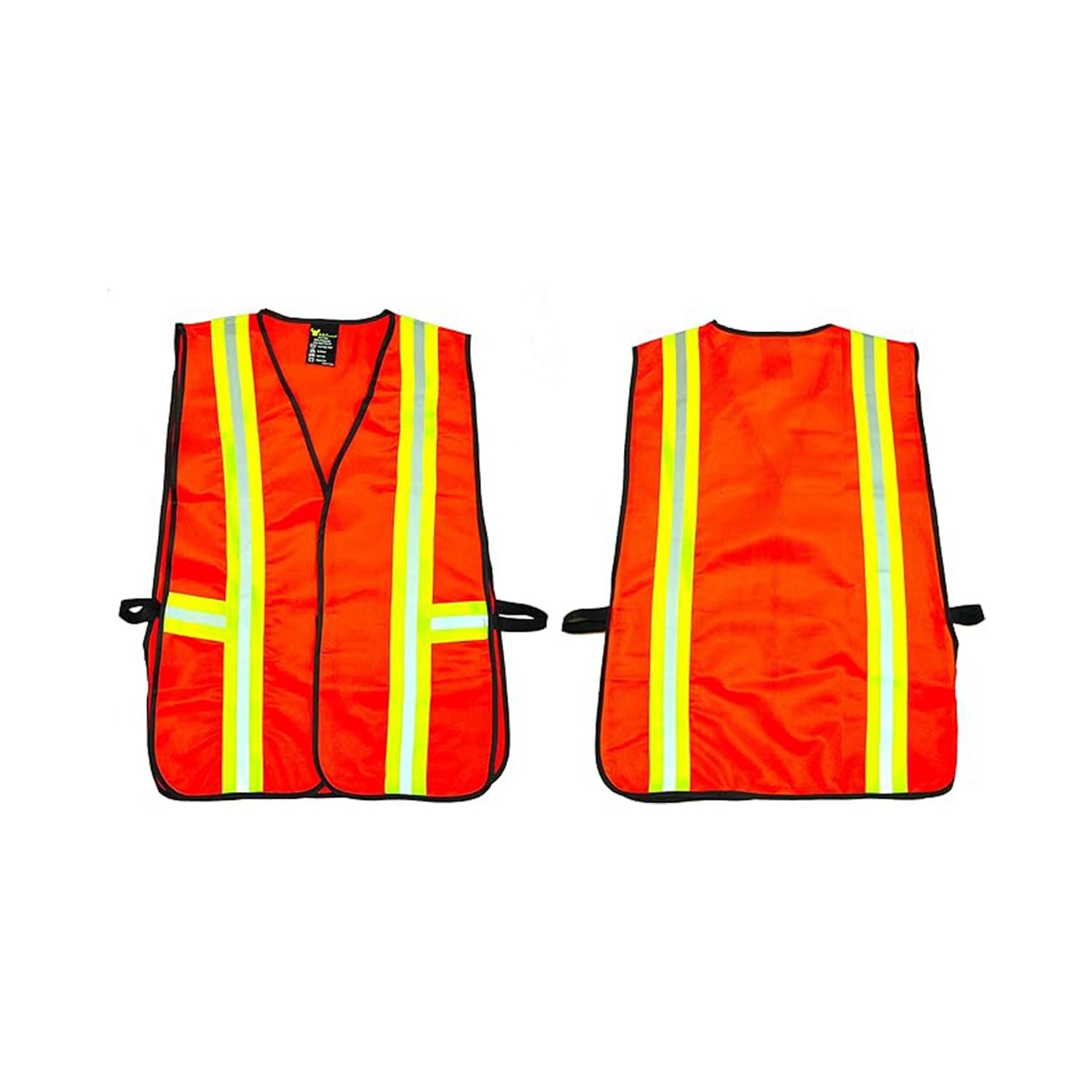 [1 / 20 Packs] Industrial Safety Vest with Reflective Stripes