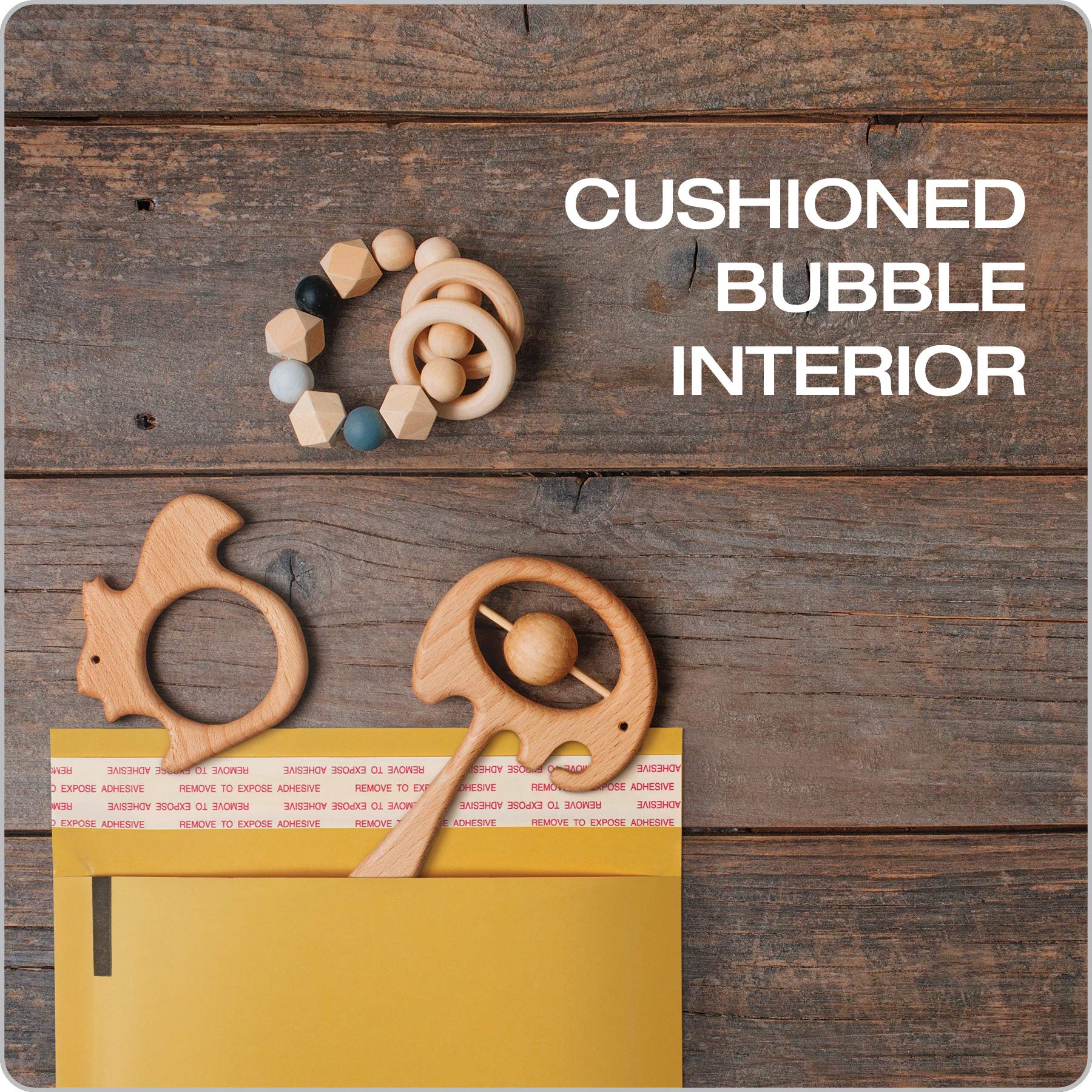 [50 Pack] Quality Park Bubble Mailers, 6 x 9 Shipping Envelopes (QUA85755)