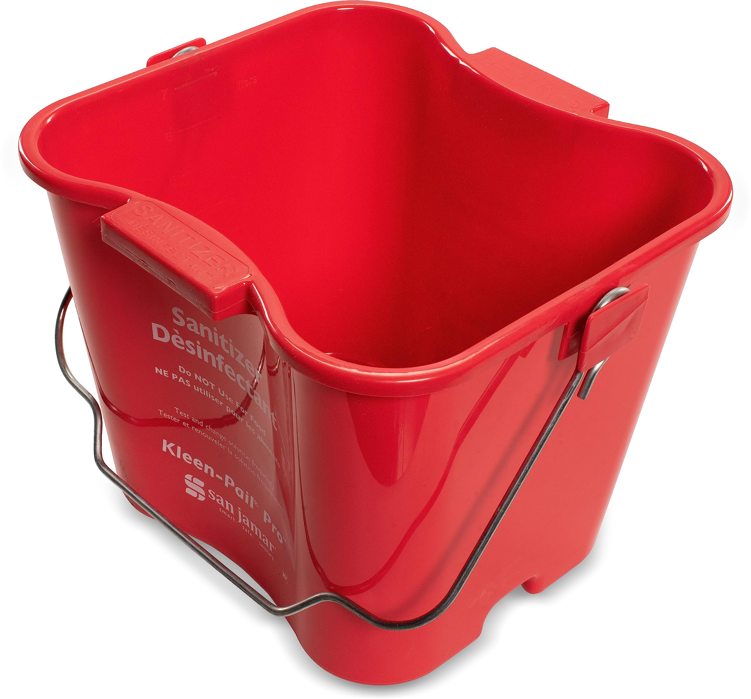 Pail Pro Sanitizer Pail Cleaning Bucket with Bail Handle (Pack of 1 or 12)