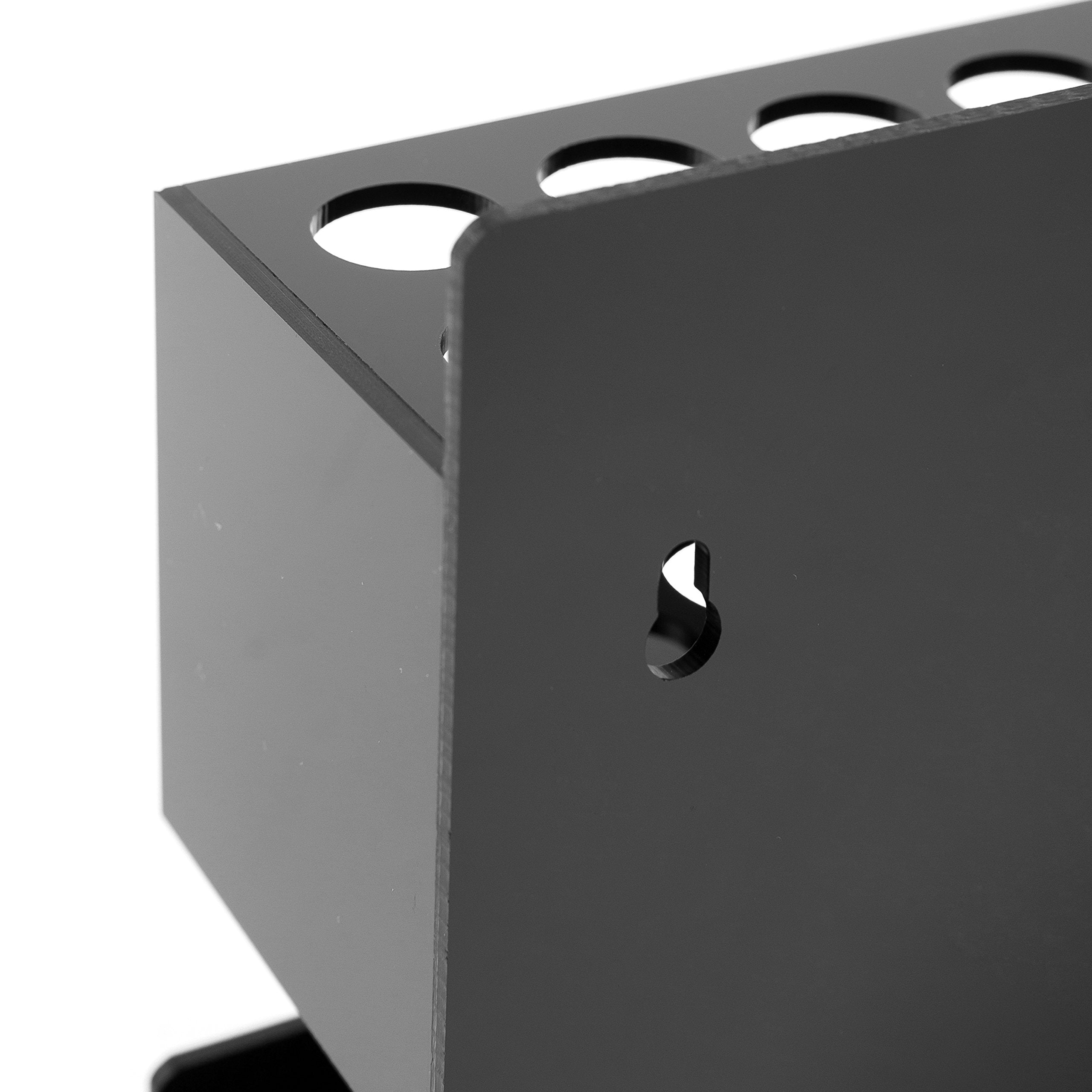 [1 / 2 Pack] Wall Mounted Dry Erase Whiteboard Marker Holder Stand