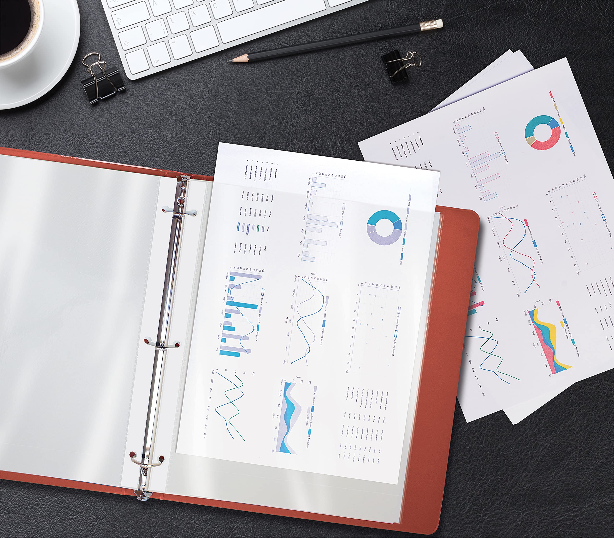 [200 Pack] Better Office Products Sheet Protectors