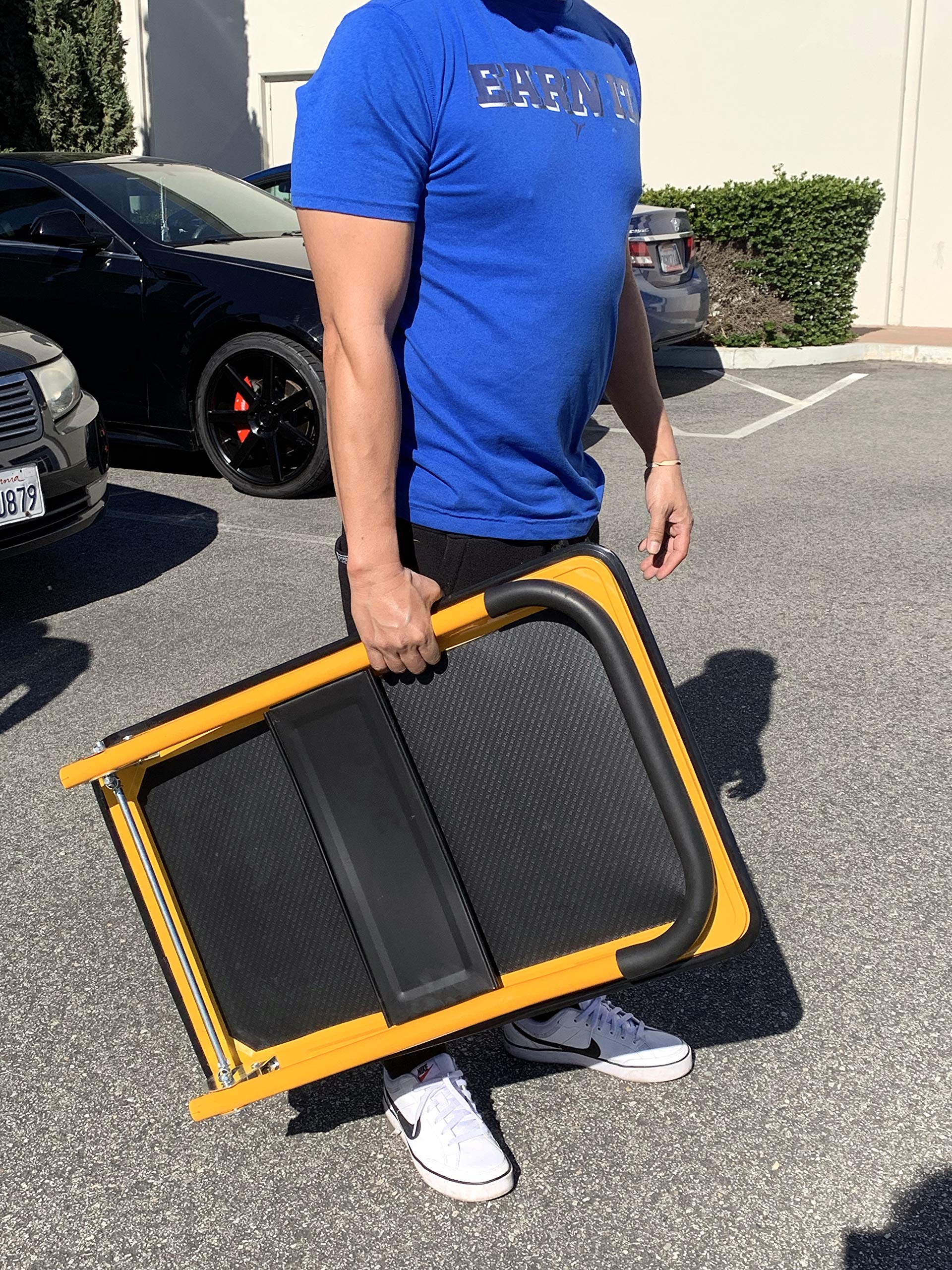 80876- Foldable Platform Truck Push Dolly 330 lb. 28.75" x 18.75" x 33"