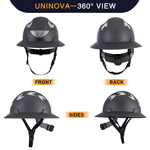 [1 PC] Full Brim Hard Hat, Electrical Class E,ANSI Z89.1 Approved OSHA Safety Helmet