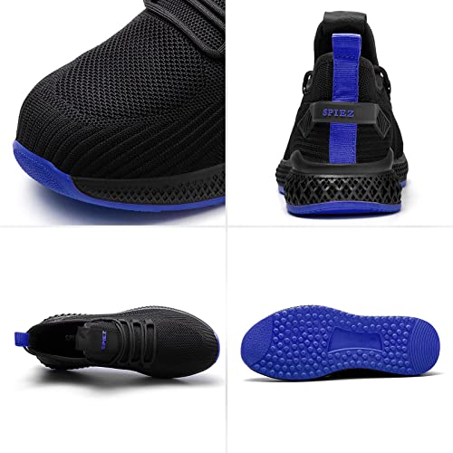 [1 Pair] Safety Shoes with Composite Toe Cap, Puncture Proof, Lightweight Work Shoes