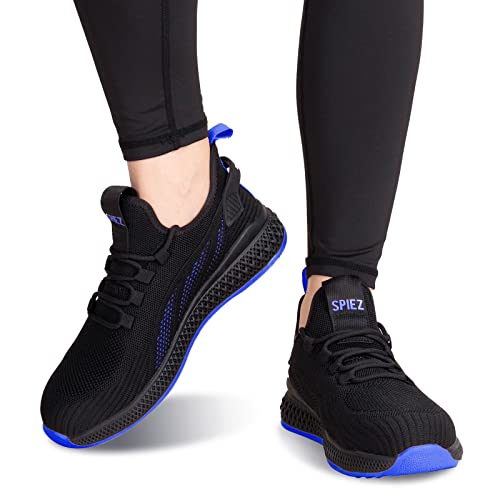 [1 Pair] Safety Shoes with Composite Toe Cap, Puncture Proof, Lightweight Work Shoes