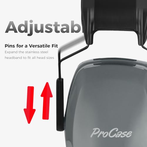 [1 PC] NRR 35dB Noise Cancelling Ear Protection Headphones