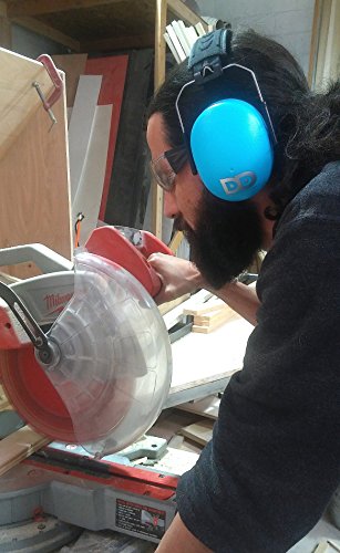 [1 PC] Professional Safety Ear Muffs, 37dB NRR