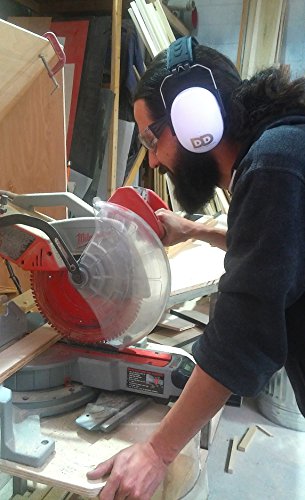 [1 PC] Professional Safety Ear Muffs, 37dB NRR