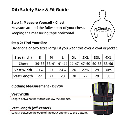 [1 PC] Safety Vest Reflective Yellow Mesh, ANSI Class 2 Heavy Duty