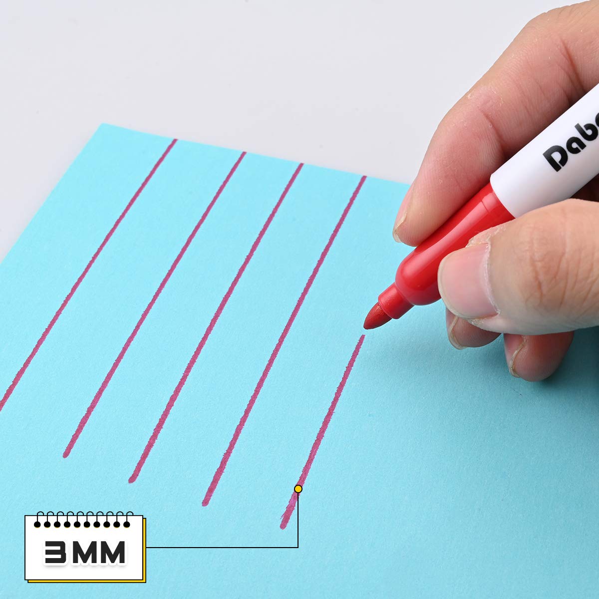 60 Pack Black Permanent Markers