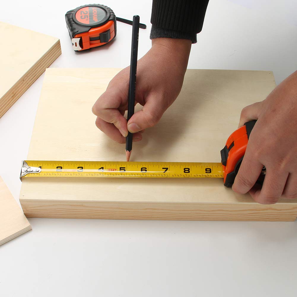 LICHAMP Tape Measure 25 ft, 6 Pack Bulk