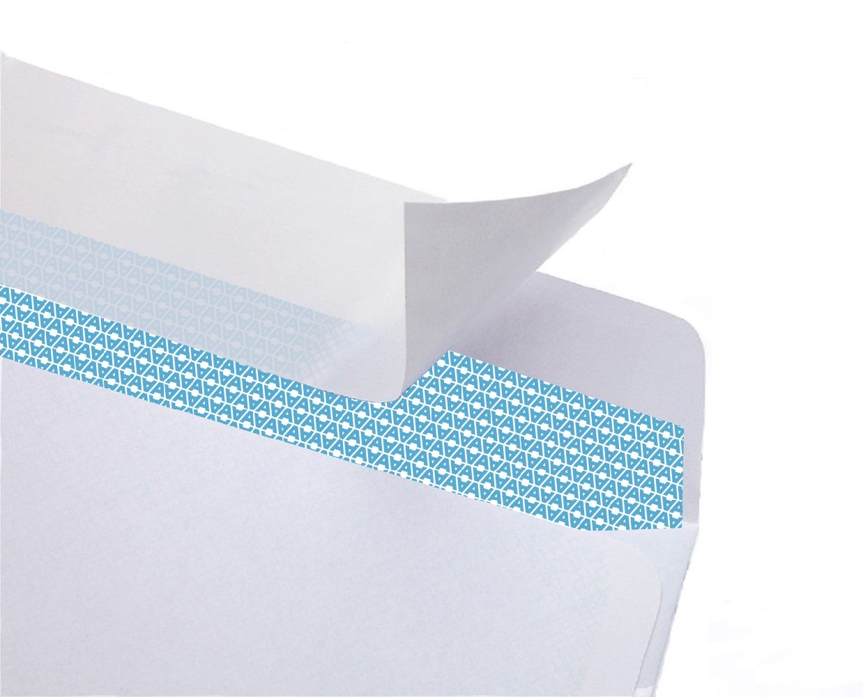 [100 Pack] #10 Security Tinted No Window Self-Seal Envelopes - Size 4-1/8 X 9-1/2 Inches (34100)