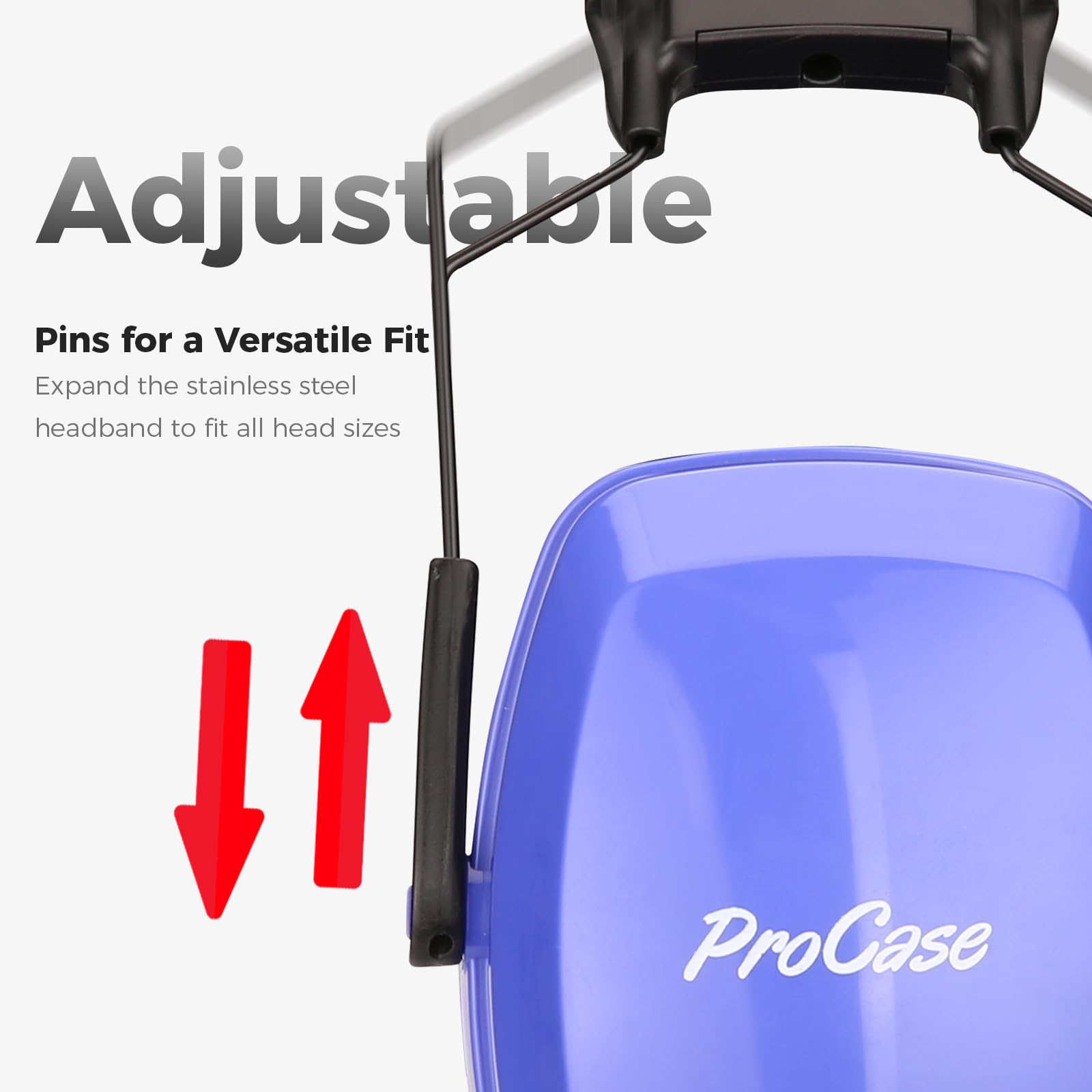 [1 PC] NRR 35dB Noise Cancelling Ear Protection Headphones