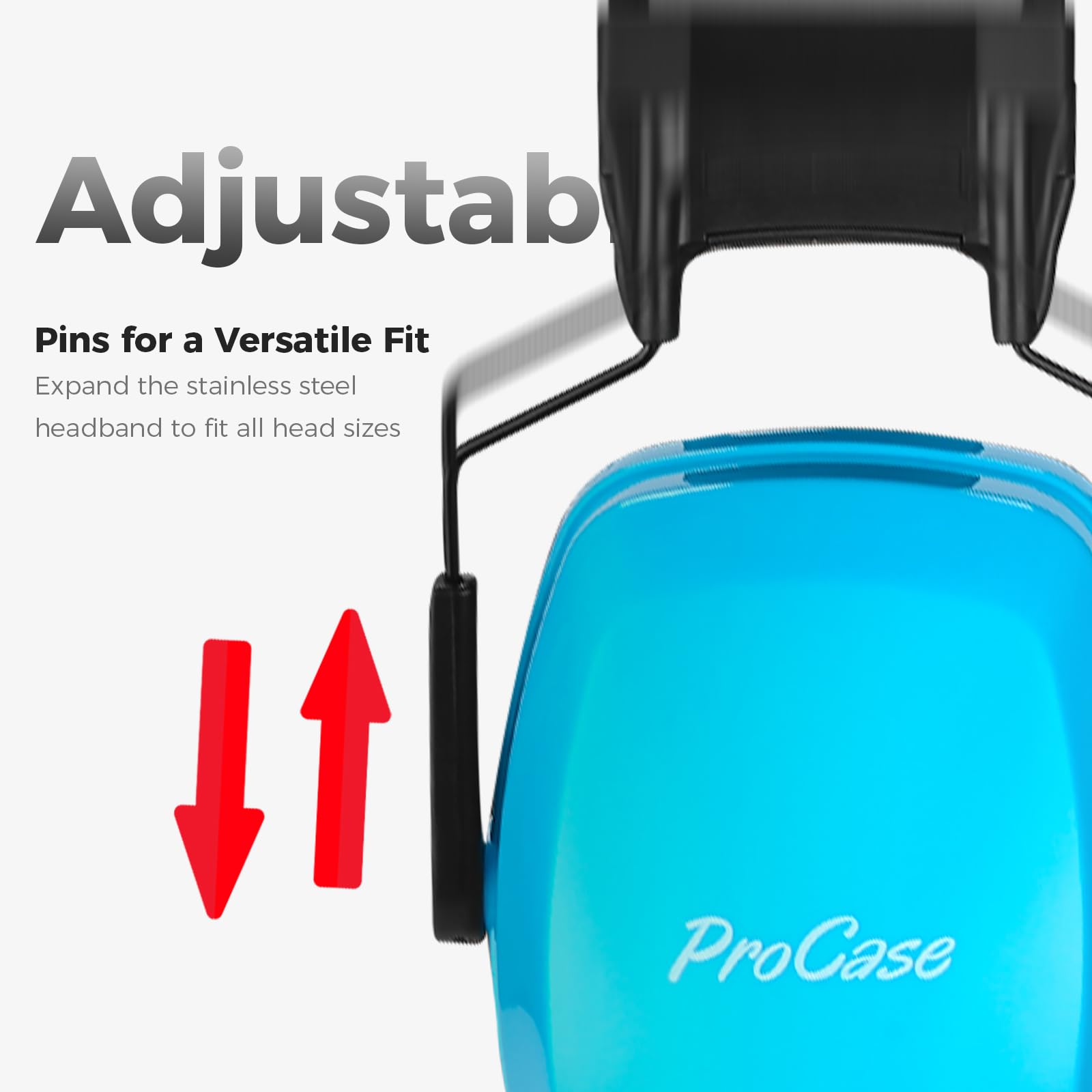 [1 PC] NRR 35dB Noise Cancelling Ear Protection Headphones