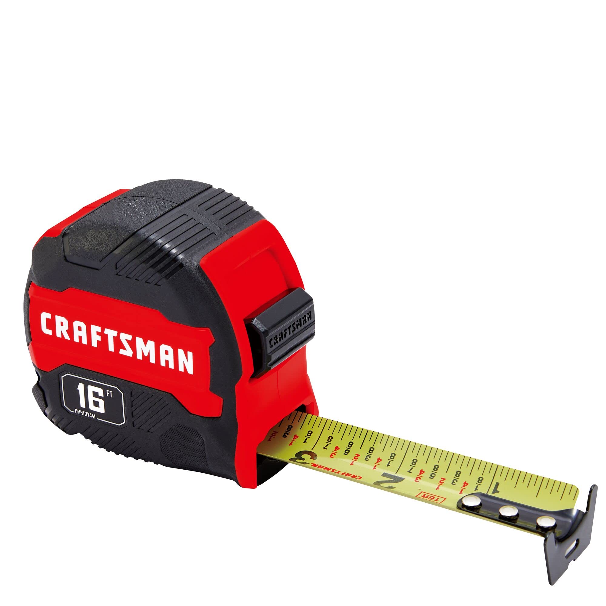 CRAFTSMAN Tape Measure, Compact Easy Grip, 25 FT (CMHT37443S)