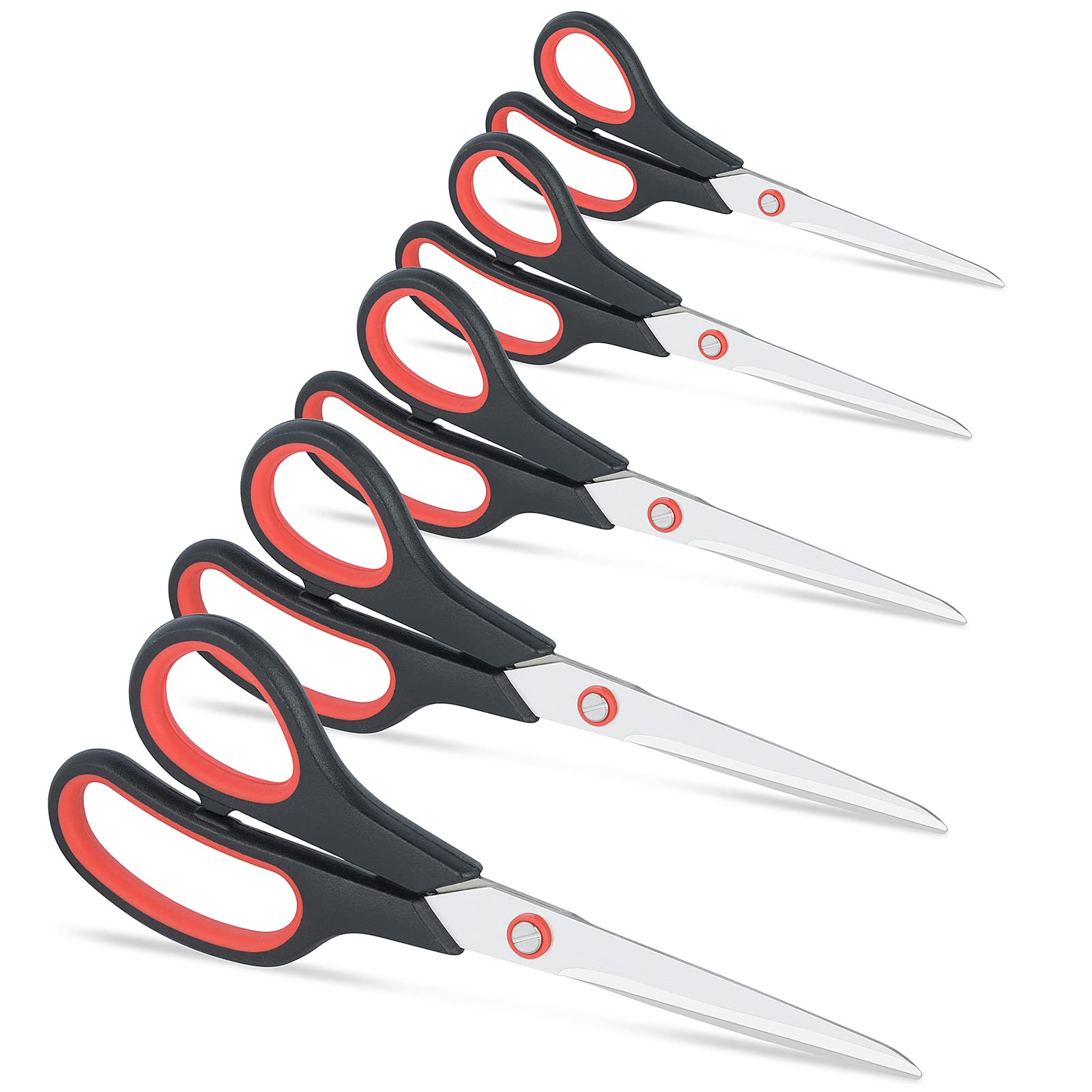 Scissors for Office All Purpose Heavy Duty,8" (5 Pack / 24 Pack)