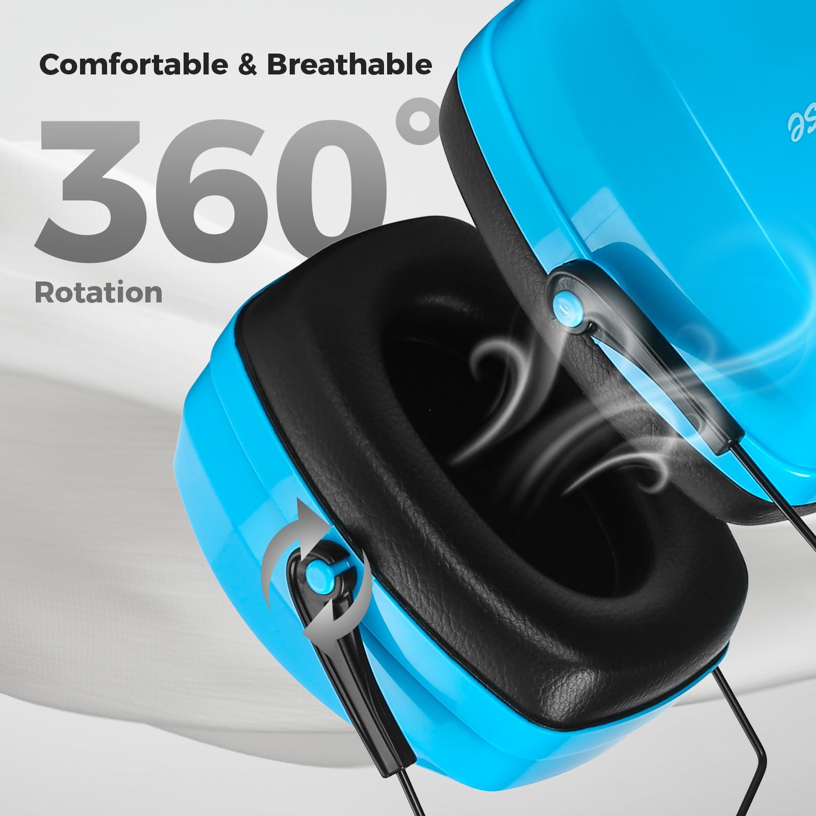 [1 PC] NRR 35dB Noise Cancelling Ear Protection Headphones