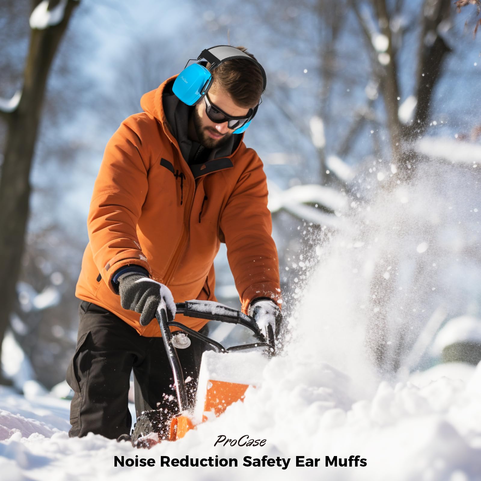 [1 PC] NRR 35dB Noise Cancelling Ear Protection Headphones