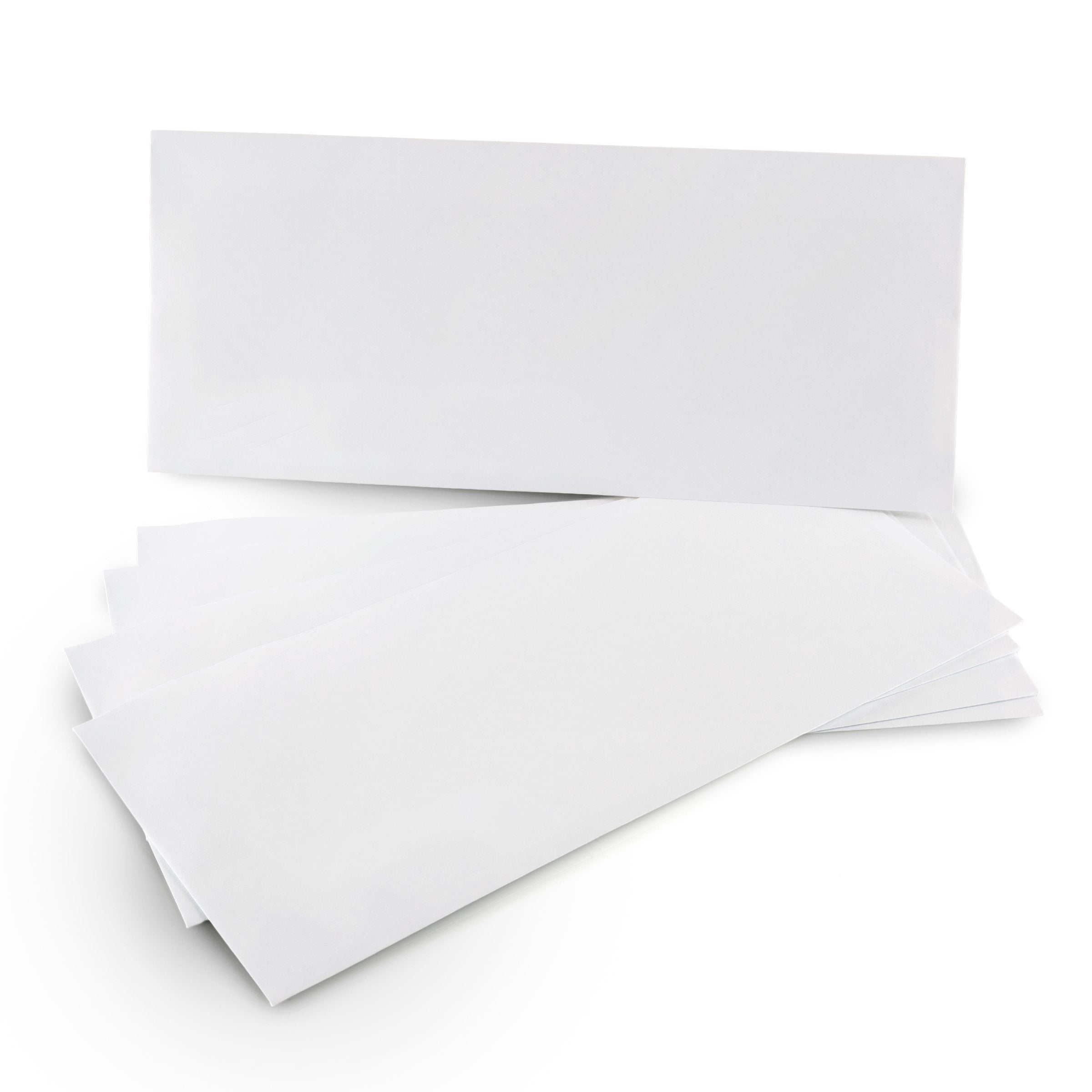 [100 Pack] #10 Security Tinted No Window Self-Seal Envelopes - Size 4-1/8 X 9-1/2 Inches (34100)