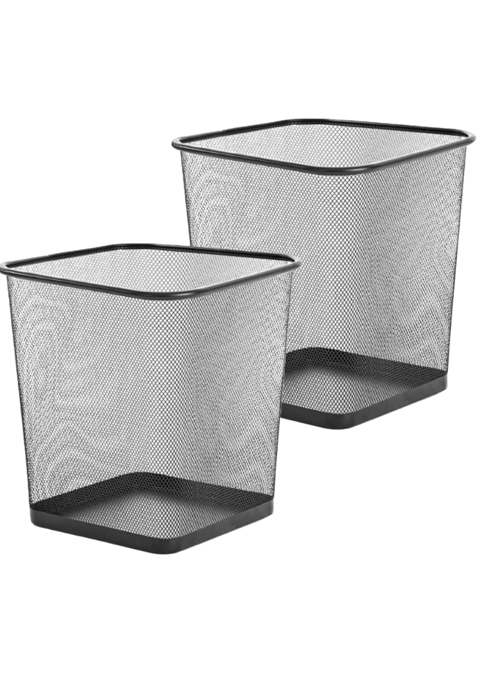 Mesh Waste Lightweight Wastebasket Pack of 2 (16 Quart)(10.1" X 10")
